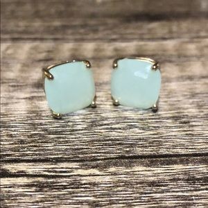 Stella & Dot Seafood Green Luxe Studs